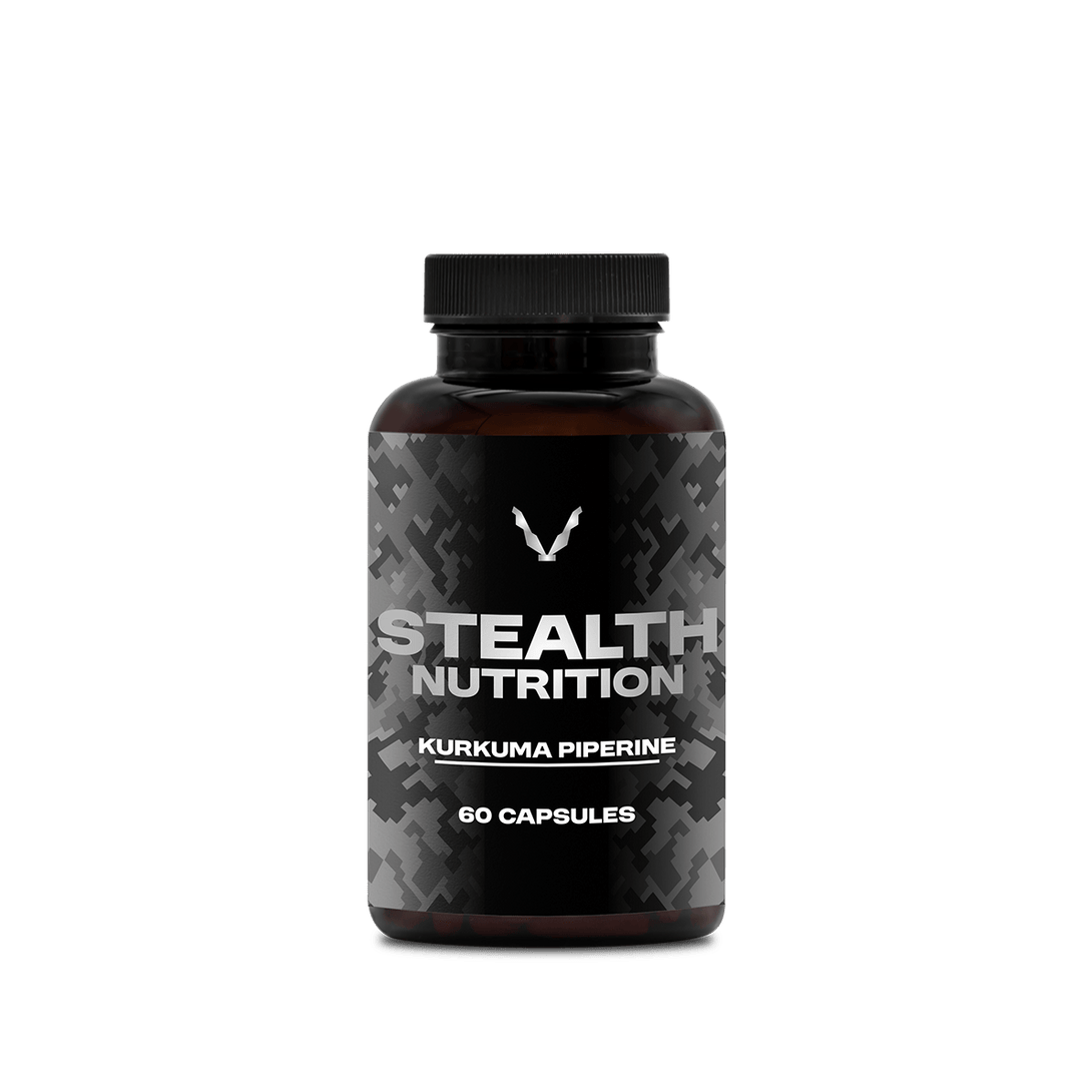 Kurkuma Piperine - 60 Capsules - Stealth Nutrition