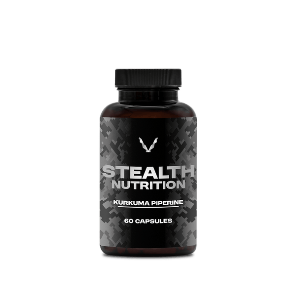 Kurkuma Piperine - 60 Capsules - Stealth Nutrition