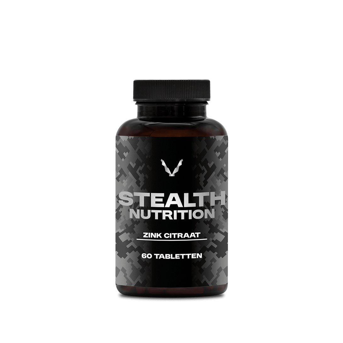 Zink Citraat - 60 Tabletten - Stealth Nutrition
